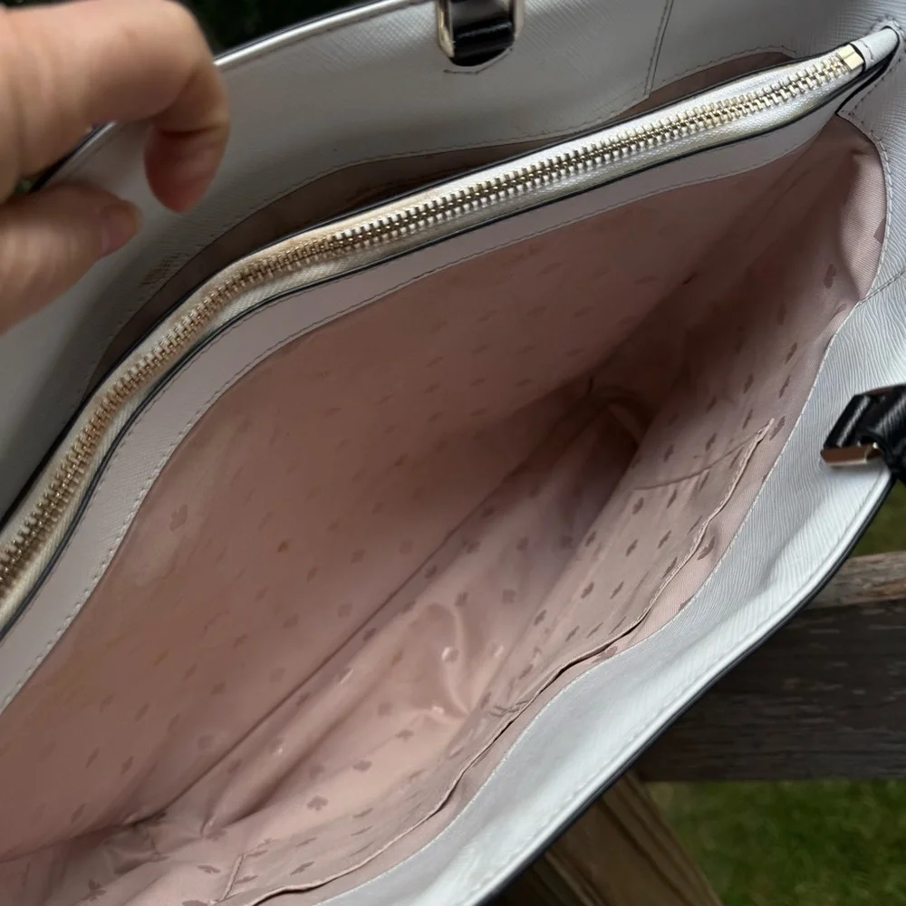 NEW Kate Spade Staci Colorblock Laptop Tote in Saffiano Leather - Picture 11 of 15